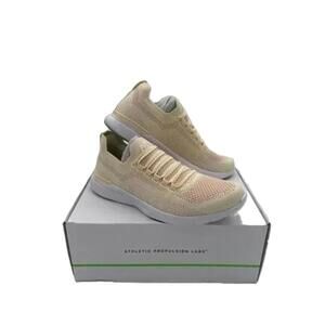 APL, Size 8.5, Vanilla Blush White, Men's Techloom Breeze Sneakers